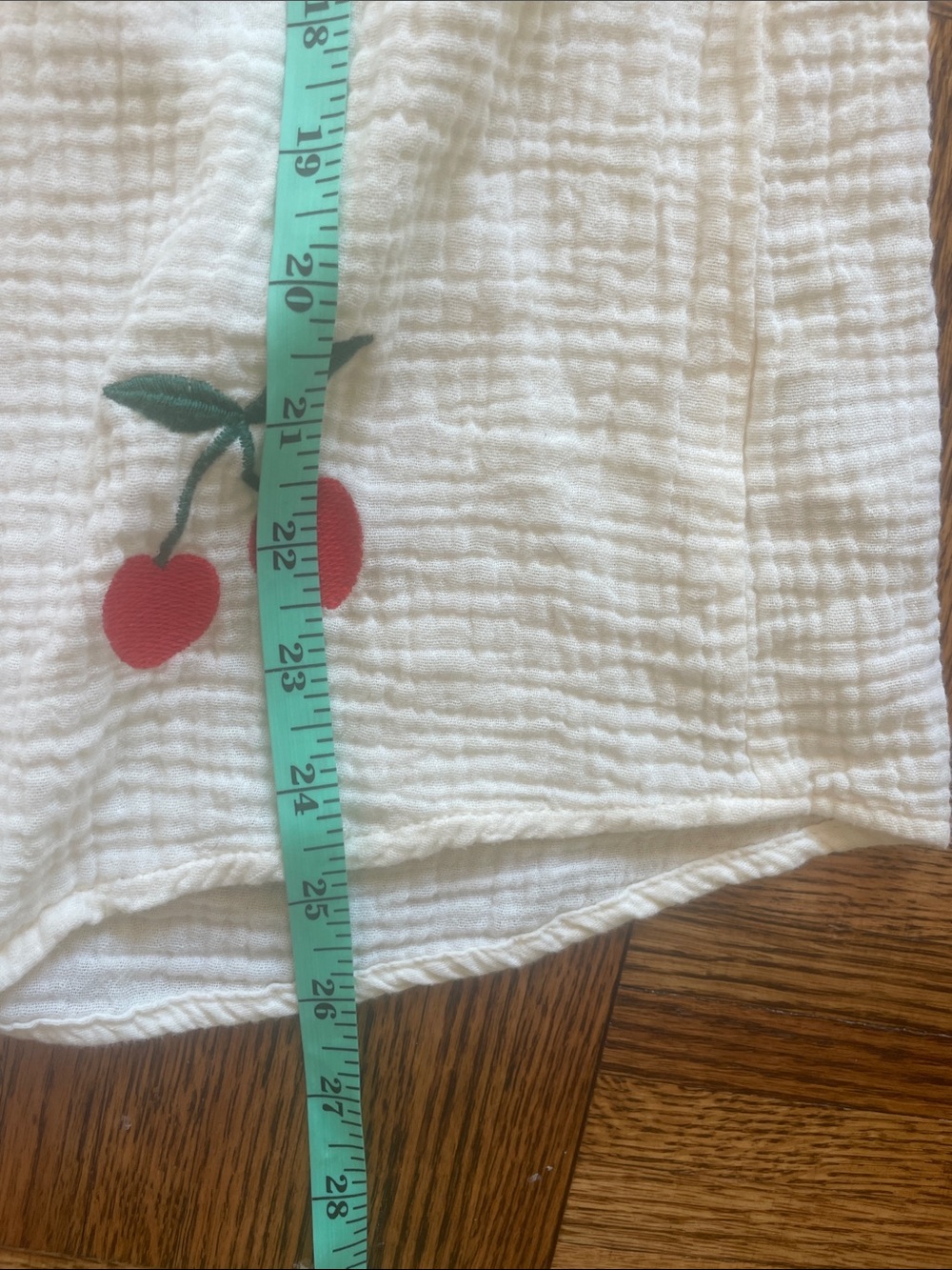 Umgee Cream Textured Gauze Seersucker Tank Top Medium 100% Cotton Summer - Picture 7 of 9